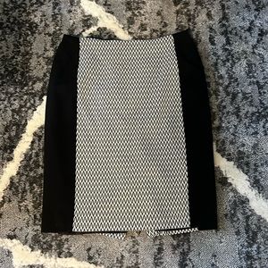 Calvin Klein Panel Pencil Skirt